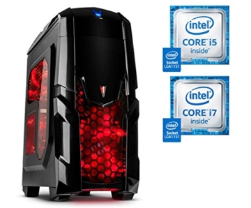 SW.5 Gaming Computer Intel Core i5 6500 4×3,2Ghz, 16GB DDR4 2133, 240GB SSD 1TB, Nvidia GTX 960, USB3.1, Windows 10 Pro -