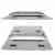 Te-Rich 13 Zoll Macbook Air/ Pro Retina Filz Hülle iPad Pro 12,9 Zoll Sleeve Laptop-Hülle Notebooktasche für MacBook 13-13,3 Zoll -