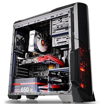 Thermaltake Versa N21 Midi Tower PC-Gehäuse schwarz -