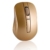 Tonor 2.4GHz kabellos schnurlos Funkmaus Wireless Optische Maus mit USB 2.0 Empfänger für PC Laptop Computer Gold -