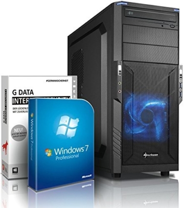 Ultra i7 Gaming-PC Computer i7 4790 4×4.0 GHz – GeForce GTX970 4GB DDR5 – 16GB DDR3 1600 – 1TB HDD – Windows7 – DVD RW – USB 3.0 – Gamer-PC #4789 -