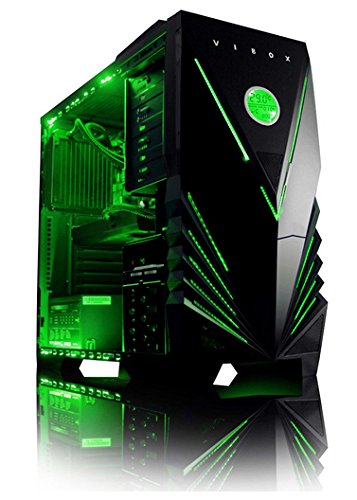 Vibox VBX-PC-17292 Cetus 45 Gaming Desktop-PC (Intel Core i7 i7-4790K, 32GB RAM, 3240GB HDD, NVIDIA Geforce GTX 980 Ti, Win 10 Home) grün -