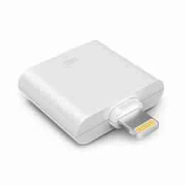 (White) 8 Pin Lightning to 30 Pin Connector for IPhone/IPad/Ipod Data Sync and Charging -