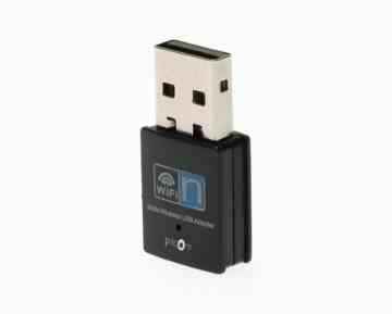 WLAN Stick Wireless USB Adapter 300 Mbit/s Mini | Wireless LAN | USB 2.0 Stick |2,4 GHz | Mini Dongle 802.11n/b/g | SMA Buchse 150 54 | Windows 7 + Windows 8 fähig | besonders hohe Reichweite NEU / Marke PRECORN -