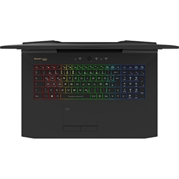 XMG U727-try ULTIMATE Gaming Laptop (17.3″ WQHD 120Hz/5ms G-SYNC, GTX 1080, Intel Core i7-7700K, 32GB RAM, 512GB SSD NVMe, 2000GB HDD, Win 10 Home) schwarz -