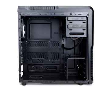Zalman Z3 Midi-Tower PC-Gehäuse (ATX/micro-ATX, 2x externe 5,25, 4x interne 3,5, USB 3.0, keine Stromversorgung) -