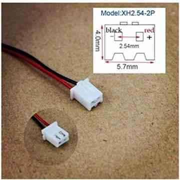 (zwei Verpackungs) Lüfter lange Lebensdauer Dual-Kugellager-Fan für PC, Computer-Gehäuse, CPU-Kühler und Radiatoren, TV-BOX (2-PIN(XH2.54) 24V, 120X120X25(mm)) -