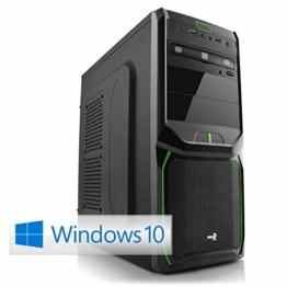 Home & Office PC IDV Q1900M inkl. Windows 10 Home - Intel Quad-Core J1900 4× 2000 MHz, 8GB RAM, 120GB SSD -