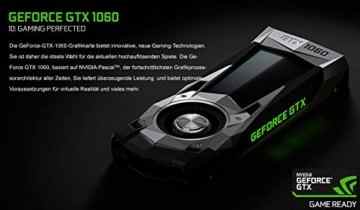 Megaport Gaming PC Intel Core i7-6700 4x 3.40GHz • Nvidia GeForce GTX1060 • 8GB DDR4 2133 • Windows 10 • 1TB • WLAN gamer pc computer desktop pc high end gaming pc gaming computer rechner -
